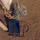 The probe on the left hanging out of its hole